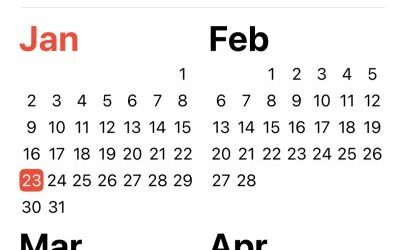 2023 Calender of Events