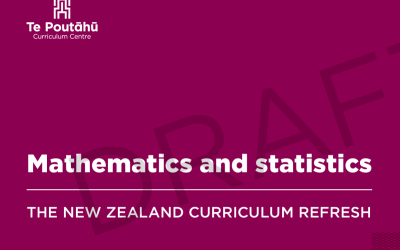 Draft Maths & Stats curriculum published